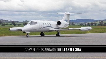 Private Learjet 36A