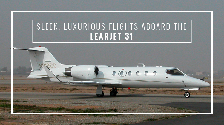 Private Learjet 31