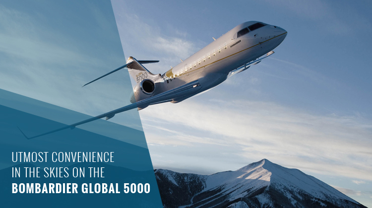 Private Bombardier Global 5000